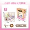 JAKI FK005 SIÊU THỊ TỔNG THỐNG QIQI HAO DREAM PHÒNG NGỦ LIBER bộ đồ chơi xếp lắp ráp ghép mô hình GOOD DREAMS BEDROOM