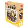 JAKI FK007 SUPER TOWN CỬA HÀNG GHI CHÉP VINYL CAO CẤP MỚI bộ đồ chơi xếp lắp ráp ghép mô hình RECORD STORE