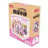JAKI FK008 SIÊU THỊ CỬA HÀNG THÚ CƯNG DỄ THƯƠNG CỦA XINXIN SENIOR NHÀ JENGA bộ đồ chơi xếp lắp ráp ghép mô hình PET SHOP