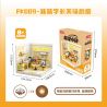 JAKI FK009 SIÊU THỊ NHÀ BẾP NGON CỦA XINXIN SENIOR JENGAYA bộ đồ chơi xếp lắp ráp ghép mô hình GOURMET KITCHEN