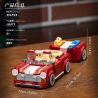 SMALL ANGLE JD077 BMW MINI bộ đồ chơi xếp lắp ráp ghép mô hình Speed Champions Racing Cars Đua Xe Công Thức 351 khối