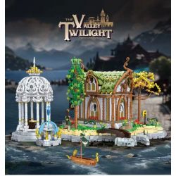 BAKA TECHNOLOGY 33238 CÁC QUÁN RƯỢU YÊU TINH bộ đồ chơi xếp lắp ráp ghép mô hình The Lord Of The Rings THE ELVEN TAVERN Chúa Nhẫn 2867 khối