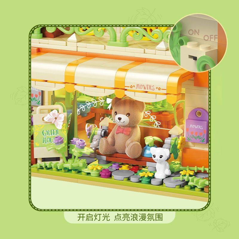 KAIDO KD99058 99058 HỘI THẢO HUAYUN bộ đồ chơi xếp lắp ráp ghép mô hình