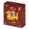 KAIDO KD99056 99056 NGỰA BẬP BÊNH GẤU BÔNG THUYỀN RỒNG bộ đồ chơi xếp lắp ráp ghép mô hình ROCKING HORSE