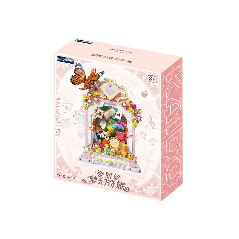 Kaido KD99053 Elise's Dream Xếp hình lắp ráp ghép mô hình Hành trình tưởng tượng của Alice
