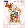 KAIDO KD99053 99053 HÀNH TRÌNH TƯỞNG TƯỢNG CỦA ALICE bộ đồ chơi xếp lắp ráp ghép mô hình ELISE'S DREAM