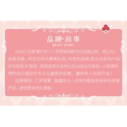 KAIDO KD99053 99053 HÀNH TRÌNH TƯỞNG TƯỢNG CỦA ALICE bộ đồ chơi xếp lắp ráp ghép mô hình ELISE'S DREAM