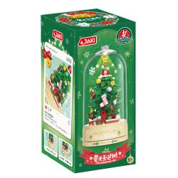 JAKI LK001 LK002 CÂY THÔNG NOEL SNOWFALL HỘP NHẠC GIÁNG SINH STARLIGHT bộ đồ chơi xếp lắp ráp ghép mô hình Creator Sáng Tạo