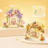 LOZ 1354 ĐU HOA MỘT LÁ BIẾT THU bộ đồ chơi xếp lắp ráp ghép mô hình 892 khối