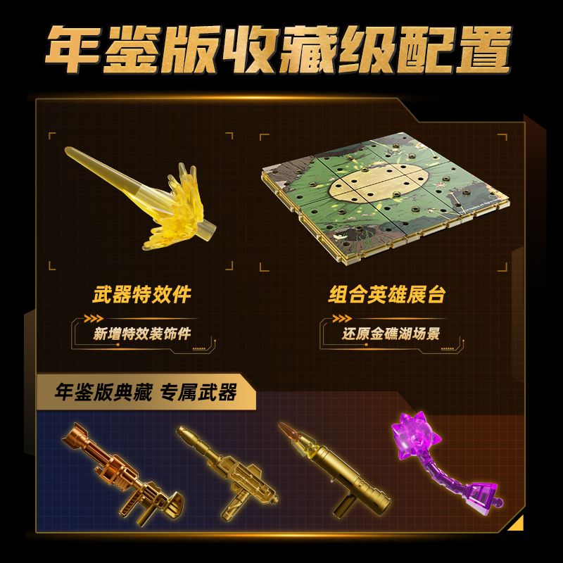 BLOKEES 71192 TRANSFORMERS 2025 ALMANAC EDITION GUARDIANS OF THE GOLDEN LAGOON bộ đồ chơi xếp lắp ráp ghép mô hình Movie & Game Phim Và Trò Chơi