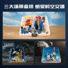 PANTASY 11034 VŨ TRỤ HÀNG KHÔNG MŨI TÊN XANH THỜI GIAN VÀ MỚI CẦU THANG bộ đồ chơi xếp lắp ráp ghép mô hình 1800 khối