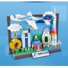 PANTASY 11033 TRUNG QUỐC SOUTHERN AIRLINES SÁNG TẠO QUẢNG CHÂU bộ đồ chơi xếp lắp ráp ghép mô hình Architecture Công Trình Kiến Trúc 300 khối