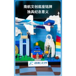 PANTASY 11033 TRUNG QUỐC SOUTHERN AIRLINES SÁNG TẠO QUẢNG CHÂU bộ đồ chơi xếp lắp ráp ghép mô hình Architecture Công Trình Kiến Trúc 300 khối