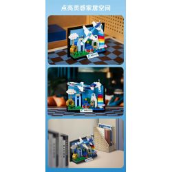 PANTASY 11033 TRUNG QUỐC SOUTHERN AIRLINES SÁNG TẠO QUẢNG CHÂU bộ đồ chơi xếp lắp ráp ghép mô hình Architecture Công Trình Kiến Trúc 300 khối