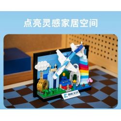 PANTASY 11033 TRUNG QUỐC SOUTHERN AIRLINES SÁNG TẠO QUẢNG CHÂU bộ đồ chơi xếp lắp ráp ghép mô hình Architecture Công Trình Kiến Trúc 300 khối