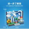 PANTASY 11033 TRUNG QUỐC SOUTHERN AIRLINES SÁNG TẠO QUẢNG CHÂU bộ đồ chơi xếp lắp ráp ghép mô hình Architecture Công Trình Kiến Trúc 300 khối