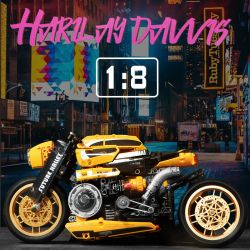 SHARP MODEL JIMULIANG PRODUCT 10538 XE MÁY CYBERPUNK 1:8 tỷ lệ 1:8 bộ đồ chơi xếp lắp ráp ghép mô hình Technic Kỹ Thuật Công Nghệ Cao Mô Hình Phương Tiện 679 khối