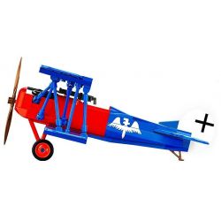 COBI 2994 FOCHIA D.VII tỷ lệ 1:32 bộ đồ chơi xếp lắp ráp ghép mô hình Military Army FOKKER D.VII Quân Sự Bộ Đội 255 khối