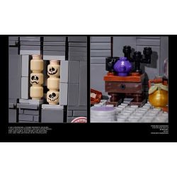 SMALL ANGLE JD047 THÁP PHÙ THỦY THỜI TRUNG CỔ bộ đồ chơi xếp lắp ráp ghép mô hình Medieval Castle WIZARD TOWDR Chiến Tranh Trung Cổ 1818 khối