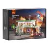 LUMIBRICKS FUNWHOLE F9054 9054 CHUYẾN ĐI ĐƯỜNG NHÀ NGHỈ bộ đồ chơi xếp lắp ráp ghép mô hình City MOTEL Thành Phố 1970 khối