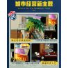LUMIBRICKS FUNWHOLE F9054 9054 CHUYẾN ĐI ĐƯỜNG NHÀ NGHỈ bộ đồ chơi xếp lắp ráp ghép mô hình City MOTEL Thành Phố 1970 khối
