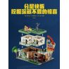 LUMIBRICKS FUNWHOLE F9054 9054 CHUYẾN ĐI ĐƯỜNG NHÀ NGHỈ bộ đồ chơi xếp lắp ráp ghép mô hình City MOTEL Thành Phố 1970 khối
