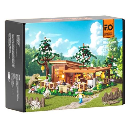 LUMIBRICKS FUNWHOLE F9062 9062 CUỘC SỐNG NÔNG TRẠI BEEKEEPER bộ đồ chơi xếp lắp ráp ghép mô hình City BEE FARM Thành Phố 1274 khối