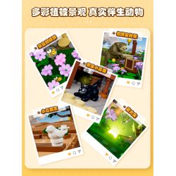 LUMIBRICKS FUNWHOLE F9062 9062 CUỘC SỐNG NÔNG TRẠI BEEKEEPER bộ đồ chơi xếp lắp ráp ghép mô hình City BEE FARM Thành Phố 1274 khối