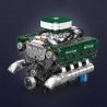 MouldKing 10182 Mould King 10182 ĐỘNG CƠ XE TĂNG V8 bộ đồ chơi xếp lắp ráp ghép mô hình Technic V8 TANK ENGINE Kỹ Thuật Công Nghệ Cao Mô Hình Phương Tiện 2250 khối