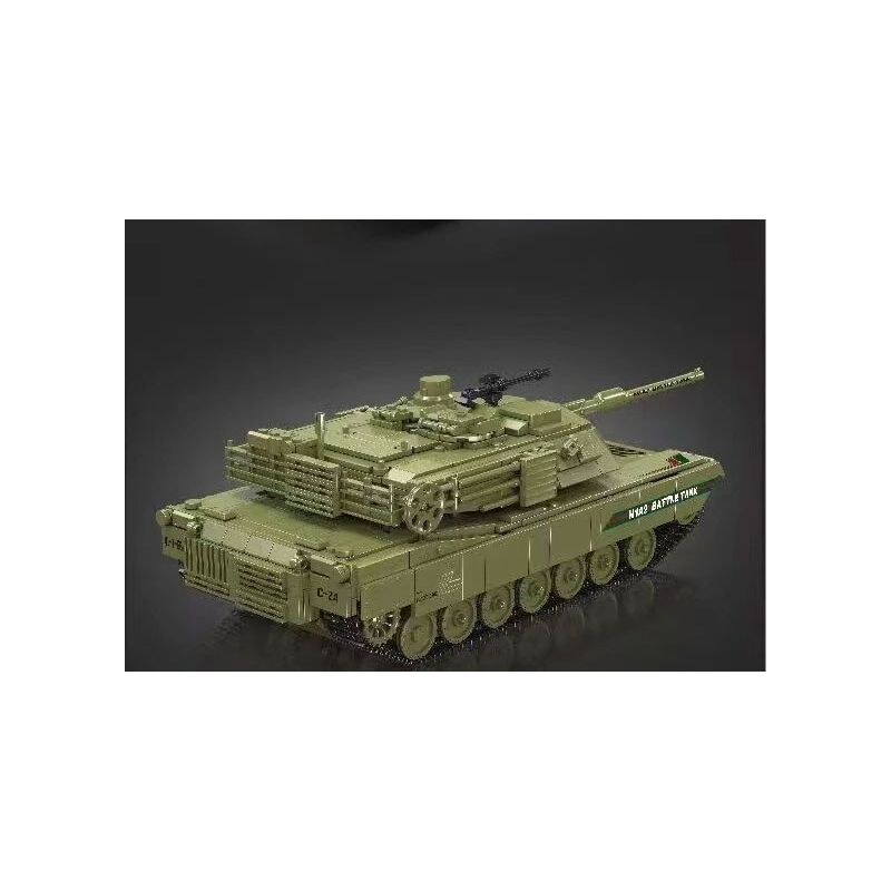 MouldKing 20033 Mould King 20033 XE TĂNG CHIẾN ĐẤU CHÍNH CỦA M1A2 bộ đồ chơi xếp lắp ráp ghép mô hình Military Army M1A2 MAIN BATTLE TANK Quân Sự Bộ Đội 1168 khối