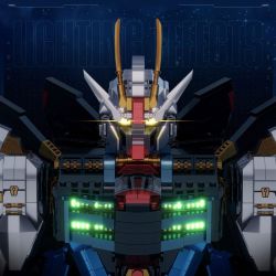 GUANJI BB808 MECHA TỰ DO TỐI CAO bộ đồ chơi xếp lắp ráp ghép mô hình Movie & Game SUPREME FREEDOM MECHA Phim Và Trò Chơi 7007 khối