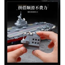 KEEPPLEY 23028 VŨ KHÍ QUAN TRỌNG NHẤT CỦA MỘT CƯỜNG QUỐC TÀU PHÚC KIẾN 1:669 tỷ lệ 1:669 bộ đồ chơi xếp lắp ráp ghép mô hình Military Army Quân Sự Bộ Đội 1621 khối