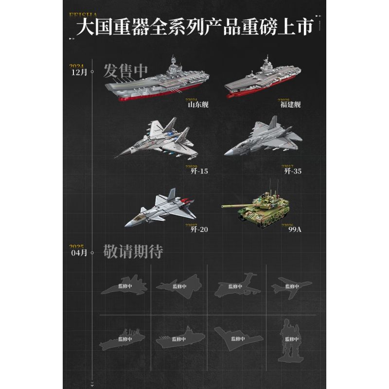 KEEPPLEY 23028 VŨ KHÍ QUAN TRỌNG NHẤT CỦA MỘT CƯỜNG QUỐC TÀU PHÚC KIẾN 1:669 tỷ lệ 1:669 bộ đồ chơi xếp lắp ráp ghép mô hình Military Army Quân Sự Bộ Đội 1621 khối