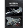 KEEPPLEY 23027 NHẠC CỤ NẶNG MẠNH MÁY BAY CHIẾN ĐẤU J-20 1:44 tỷ lệ 1:44 bộ đồ chơi xếp lắp ráp ghép mô hình Military Army ZTZ-99A Quân Sự Bộ Đội 732 khối