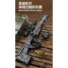 FORANGE FC9410 9410 SÚNG BẮN TỈA LR4 bộ đồ chơi xếp lắp ráp ghép mô hình Military Army Quân Sự Bộ Đội 1373 khối