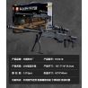 FORANGE FC9410 9410 SÚNG BẮN TỈA LR4 bộ đồ chơi xếp lắp ráp ghép mô hình Military Army Quân Sự Bộ Đội 1373 khối