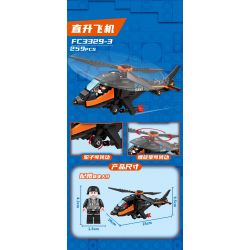 FORANGE FC3329 3329 ĐỘI HÀNH ĐỘNG SWAT 4 KẾT HỢP bộ đồ chơi xếp lắp ráp ghép mô hình City SWAT ACTION TEAM Thành Phố 1048 khối