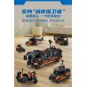 FORANGE FC3329 3329 ĐỘI HÀNH ĐỘNG SWAT 4 KẾT HỢP bộ đồ chơi xếp lắp ráp ghép mô hình City SWAT ACTION TEAM Thành Phố 1048 khối
