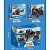FORANGE FC3329 3329 ĐỘI HÀNH ĐỘNG SWAT 4 KẾT HỢP bộ đồ chơi xếp lắp ráp ghép mô hình City SWAT ACTION TEAM Thành Phố 1048 khối