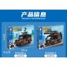 FORANGE FC3329 3329 ĐỘI HÀNH ĐỘNG SWAT 4 KẾT HỢP bộ đồ chơi xếp lắp ráp ghép mô hình City SWAT ACTION TEAM Thành Phố 1048 khối