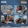 ZHEGAO 983003 KHỦNG HOẢNG CỐT LÕI POLAR ROVER bộ đồ chơi xếp lắp ráp ghép mô hình INSPCTION VEHICLE 1491 khối