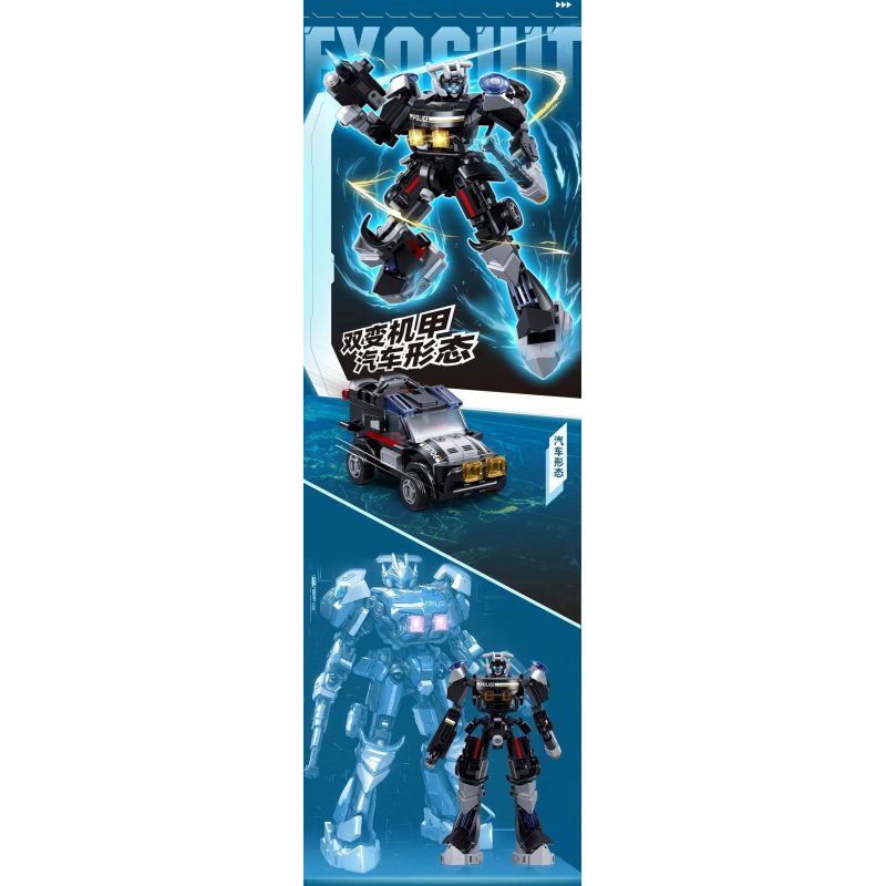 SLUBAN M38-B1316 B1316 1316 M38B1316 38-B1316 PHIÊN BẢN THỨ NĂM CỦA MECHA CÓ NGƯỜI LÁI DIVISION AUTOBOT SHERIFF bộ đồ chơi xếp lắp ráp ghép mô hình 247 khối