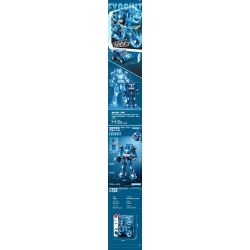 SLUBAN M38-B1317 B1317 1317 M38B1317 38-B1317 MECH MASTER MANKI MECHA BOMB THỨ NĂM LIGHTNING Ô TÔ bộ đồ chơi xếp lắp ráp ghép mô hình 253 khối