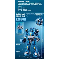 SLUBAN M38-B1317 B1317 1317 M38B1317 38-B1317 MECH MASTER MANKI MECHA BOMB THỨ NĂM LIGHTNING Ô TÔ bộ đồ chơi xếp lắp ráp ghép mô hình 253 khối