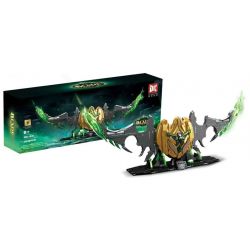 DK 1531 BLADE OF DARK NIGHT bộ đồ chơi xếp lắp ráp ghép mô hình Movie & Game Phim Và Trò Chơi 1638 khối