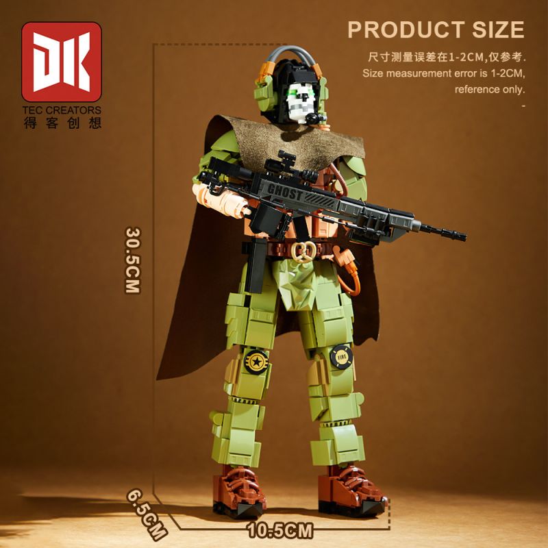 DK 2011 HÀNH ĐỘNG NHIỆM VỤ CẢNH SÁT MA 2 bộ đồ chơi xếp lắp ráp ghép mô hình Movie & Game THE GHOST COP Phim Và Trò Chơi 798 khối