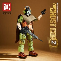 DK 2011 HÀNH ĐỘNG NHIỆM VỤ CẢNH SÁT MA 2 bộ đồ chơi xếp lắp ráp ghép mô hình Movie & Game THE GHOST COP Phim Và Trò Chơi 798 khối