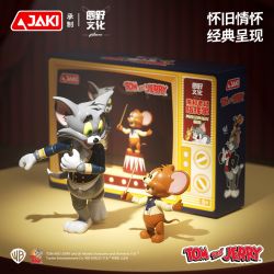 JAKI HK852 DÂY DẪN ĐA NĂNG TOM VÀ JERRY bộ đồ chơi xếp lắp ráp ghép mô hình Movie & Game TOM AND HERRY IN THE HOLLYWOOD BOWL Phim Và Trò Chơi