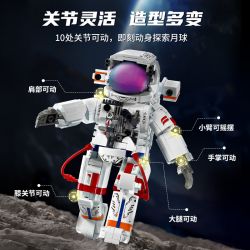 KEEPPLEY K10234 10234 PHI HÀNH GIA TRÊN MẶT TRĂNG bộ đồ chơi xếp lắp ráp ghép mô hình 1194 khối