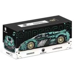 DREAM MASTER DG2003 2003 SIÊU XE CHẾ ĐỘ KÉP 1:14 tỷ lệ 1:14 bộ đồ chơi xếp lắp ráp ghép mô hình Technic Kỹ Thuật Công Nghệ Cao Mô Hình Phương Tiện